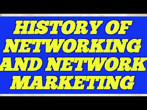 HISTORY OF NETWORK MARKETING